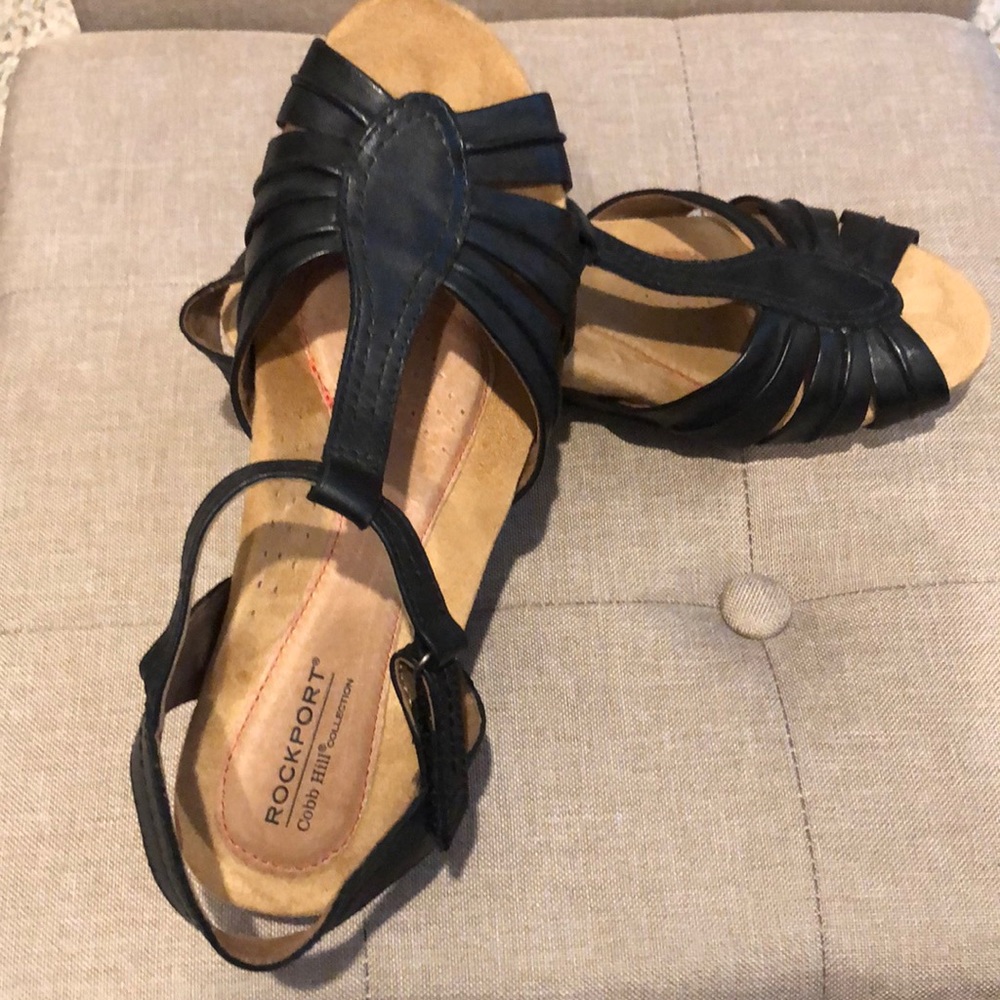 Rockport by Cobb Hill Black Sandals